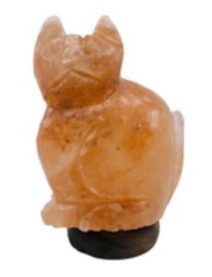 Himalayan Salt Lamp - Cat