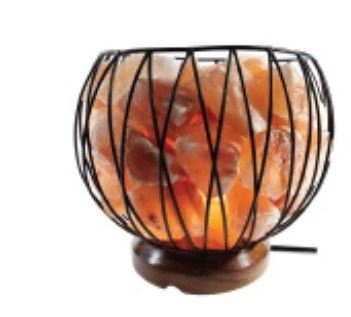 Himalayan Salt Lamp - Wire Cage